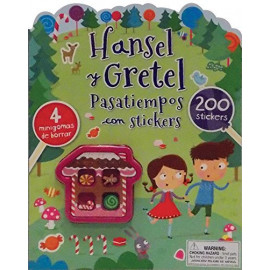 Parragon Pasatiempos Con Stickers: Hansel Y Gretel Aa. Vv.