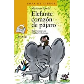 Anaya Sopa De Libros (amarillo) Elefante Corazon De Pajaro Landa,mariasun