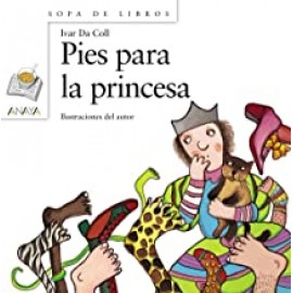Anaya Sopa De Libros (blanco) Pies Para La Princesa Da Coll,ivar